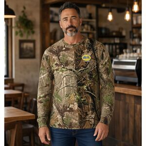 Code Five "Jack's" Men's Long Sleeve Camo Hunting Shirt 2XL